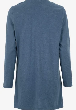 Cellbes of Sweden Trikåtunika med fickor Blå / Melerad Discount