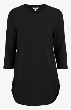 Cellbes of Sweden Trikåtunika med 3/4-ärm Alexia 2-pack Mörklila + Svart