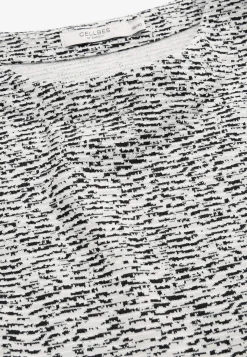 Cellbes of Sweden Trikåtunika med slitsar Marin Outlet