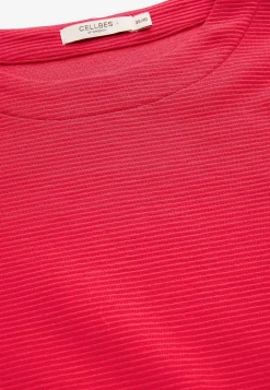 Cellbes of Sweden Trikåtunika med slitsar Marin Outlet