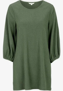 Cellbes of Sweden Trikåtunika med struktur Grön Hot