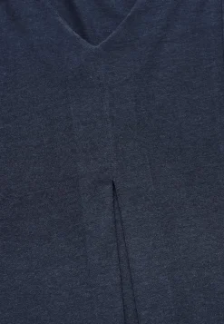 Cellbes of Sweden Trikåtunika med veckdetalj Marin / Enfärgad