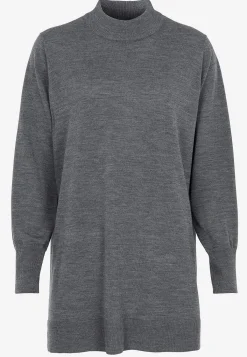 Cellbes of Sweden Tröja Premium i merinoull Mörkgrå / Melange Clearance