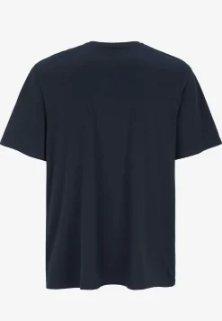 JACK & JONES PLUS T-shirt med stort tryck framtill Mörkgrön Discount