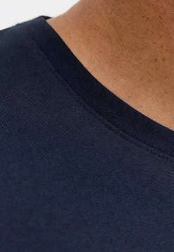 JACK & JONES PLUS T-shirt med stort tryck framtill Mörkgrön Discount
