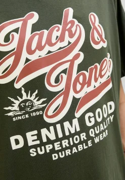 JACK & JONES T-shirt med texttryck Hot