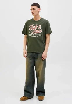 JACK & JONES T-shirt med texttryck Hot
