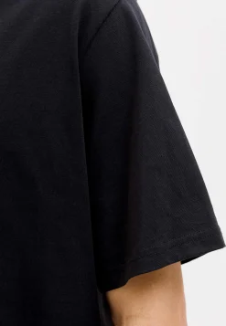 JACK & JONES PLUS T-shirt med tryck framtill Svart New