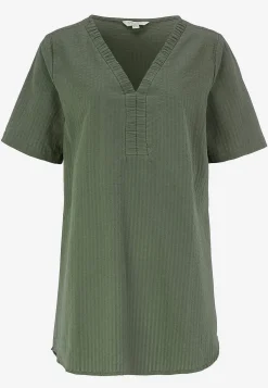 Cellbes of Sweden Tunika i bäckebölja Khakigrön Discount