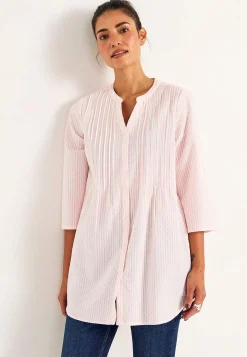 Cellbes of Sweden Tunika i bäckebölja Turkos/Randig Sale