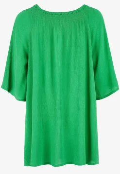 Cellbes of Sweden Tunika i viskoscrêpe Grön Best