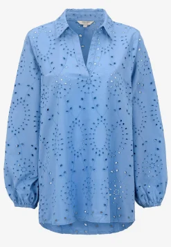 Cellbes of Sweden Tunika med brodyr Blå Best