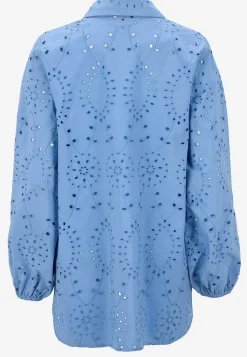 Cellbes of Sweden Tunika med brodyr Blå Best