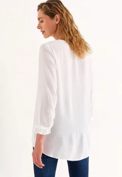 Cellbes of Sweden Tunika med crepe-kvalitet Offwhite Outlet