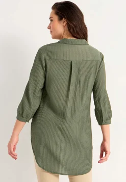 Cellbes of Sweden Tunika med struktur Khakigrön Outlet