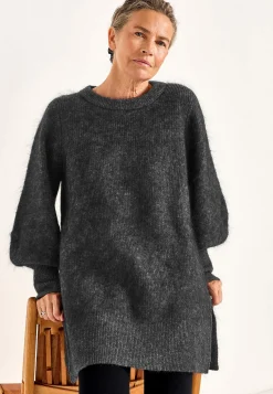 Cellbes of Sweden Tunika Premium i mohair- och ullblandning Mörkgrå / Melange Hot