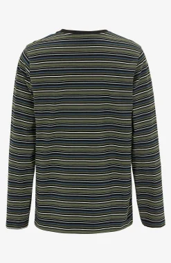 Cellbes of Sweden Tvådelad pyjamas Svart / Grön / Randig Hot