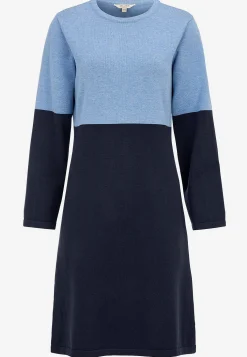 Cellbes of Sweden Tvåfärgad, finstickad klänning Outlet