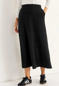 Cellbes of Sweden Utsvängd trikåkjol med fickor Clearance