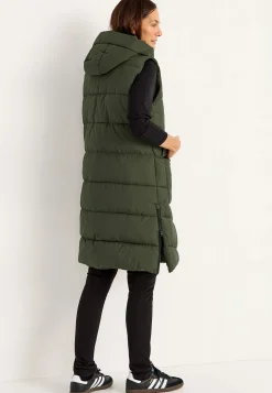 Cellbes of Sweden Vadderad väst Mörkgrön New