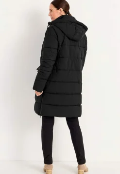 Cellbes of Sweden Varm jacka med sidodragkedjor nertill Svart Online