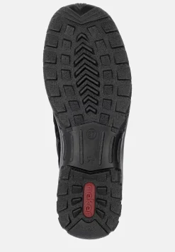 Rieker Varmfodrad mockakänga Svart Outlet