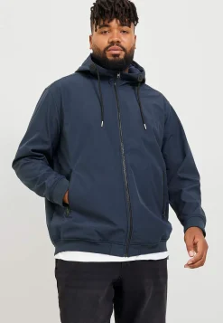 JACK & JONES PLUS Vattenavvisande softshelljacka med huva Discount