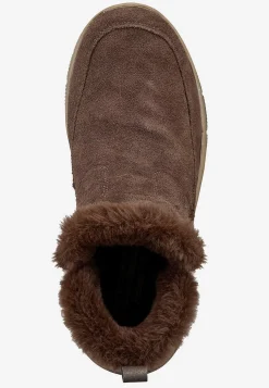 Skechers Vattenavvisande vinterkänga i mocka Easy Going Sale