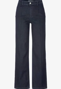Cellbes of Sweden Vida jeans med sydda pressveck Mia Mörkblå Denim Online