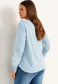 Cellbes of Sweden Volangblus i denim Best