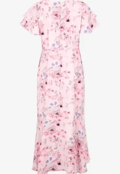 Cellbes of Sweden Volangklänning med fjärilsärmar Rosa / Blommig Best