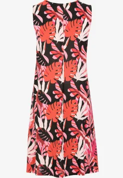 Cellbes of Sweden V-ringad, ärmlös trikåklänning Rosa / Mönstrad Sale