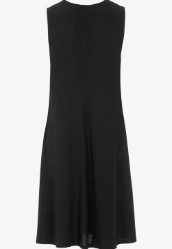 Cellbes of Sweden V-ringad, ärmlös trikåklänning Svart Sale