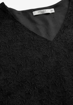 Cellbes of Sweden V-ringad spetsklänning Svart Best