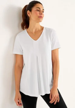 Cellbes of Sweden V-ringad trikåtopp Vit Online