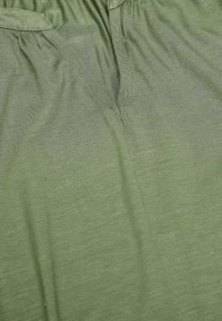 Cellbes of Sweden V-ringad trikåtunika Khakigrön Best