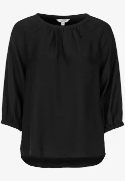 Cellbes of Sweden Vävd blus med struktur Svart Hot