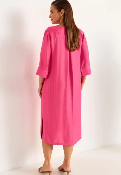 Cellbes of Sweden Vävd kaftanklänning Cerise Online