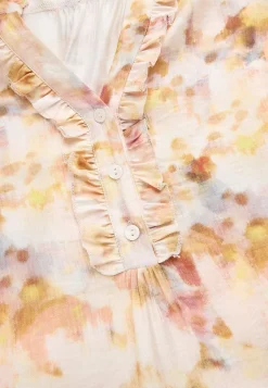 Cellbes of Sweden Vävd klänning med fickor Orange / Mönstrad Sale