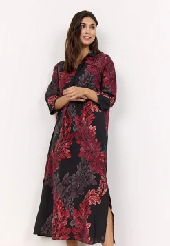 Soyaconcept Vävd, mönstrad klänning Sale