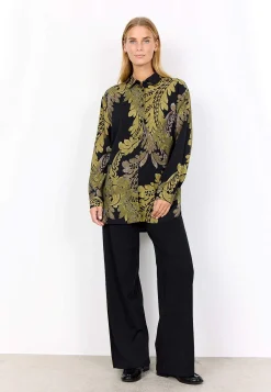 Soyaconcept Vävd, mönstrad skjorta Best