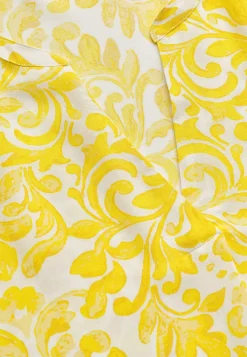 Cellbes of Sweden Vävd, mönstrad tunika Gul / Mönstrad New