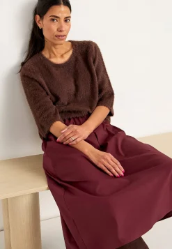 Cellbes of Sweden Vävd poplinkjol med fickor Sale