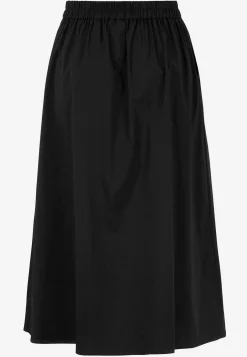 Cellbes of Sweden Vävd poplinkjol med fickor New