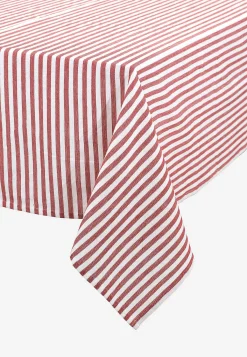 Cellbes of Sweden Vävd, randig duk Röd / Vit / Randig Discount