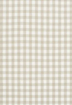 Cellbes of Sweden Vävd, rutig gardinkappa Beige / Offwhite / Rutig Best