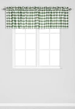 Cellbes of Sweden Vävd, rutig gardinkappa Clearance