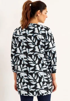 Cellbes of Sweden Vävd tunika Svart / Blå / Mönstrad Sale