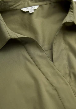 Cellbes of Sweden Vävd tunika i poplin Grön Hot