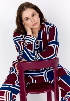 Wasabiconcept Vävd viskosklänning med fickor